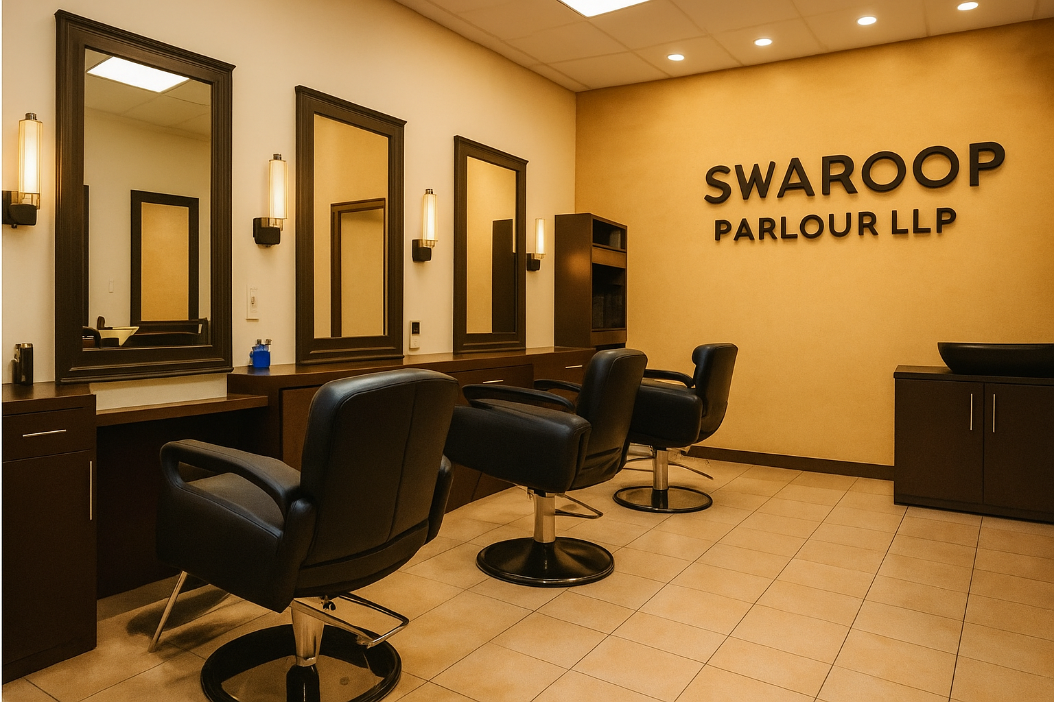 Swaroop Salon Logo